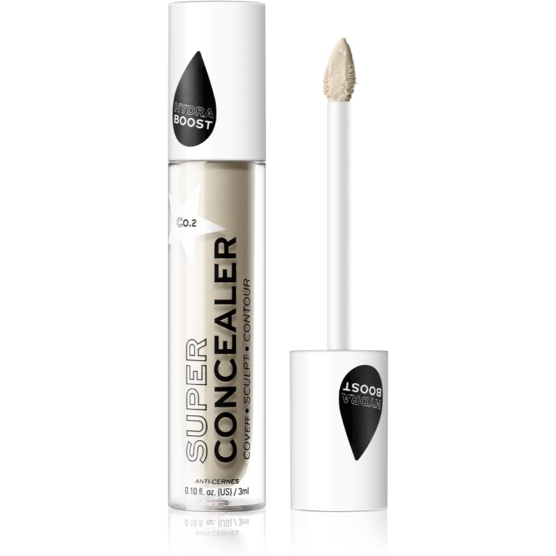 Revolution Relove Super Concealer hydratační korektor odstín C0.2 3 ml - parfo.cz