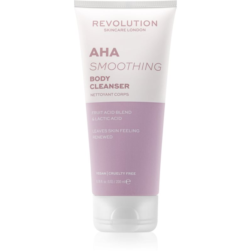 Revolution Skincare Body AHA (Smoothing) čisticí sprchový gel s AHA kyselinami 200 ml - parfo.cz