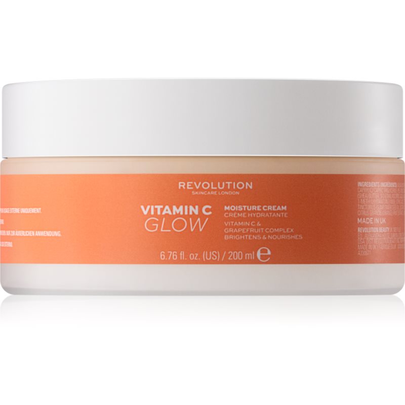 Revolution Skincare Body Vitamin C (Glow) rozjasňující hydratační krém na tělo 200 ml - parfo.cz