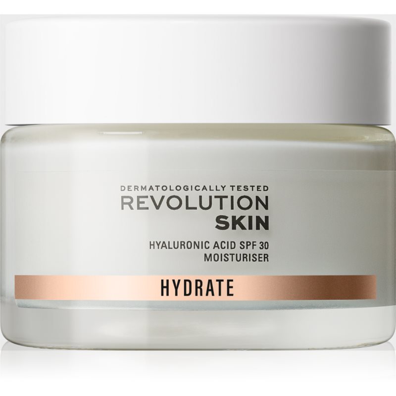 Revolution Skincare Hydrate Hyaluronic Acid hydratační pleťový krém SPF 30 50 ml - parfo.cz