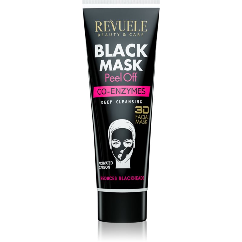 Revuele Black Mask Peel Off Co-Enzymes slupovací maska proti černým tečkám 80 ml - parfo.cz