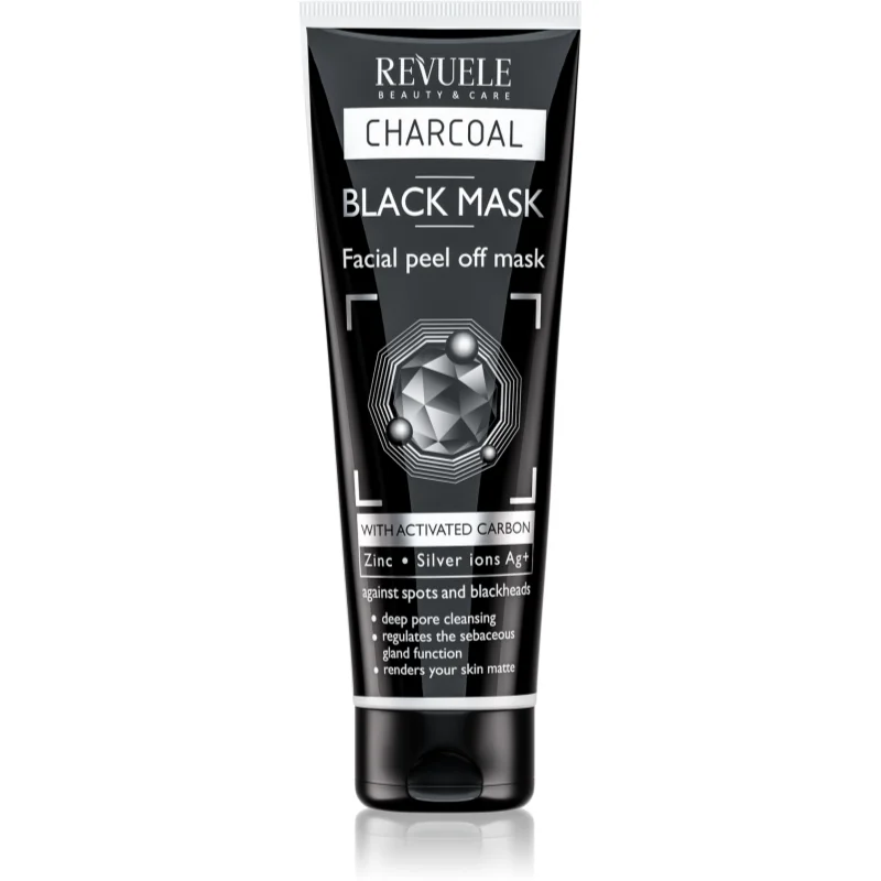 Revuele Charcoal Black Mask čisticí slupovací maska pro problematickou pleť 80 ml - parfo.cz