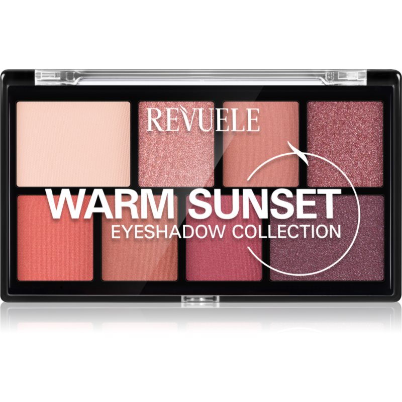 Revuele Eyeshadow Collection paleta očních stínů odstín Warm Sunset 15 g - parfo.cz