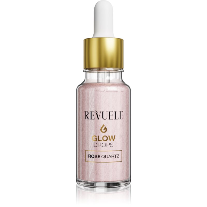Revuele Glow Drops Rose Quartz rozjasňující sérum na tělo a obličej 20 ml - parfo.cz