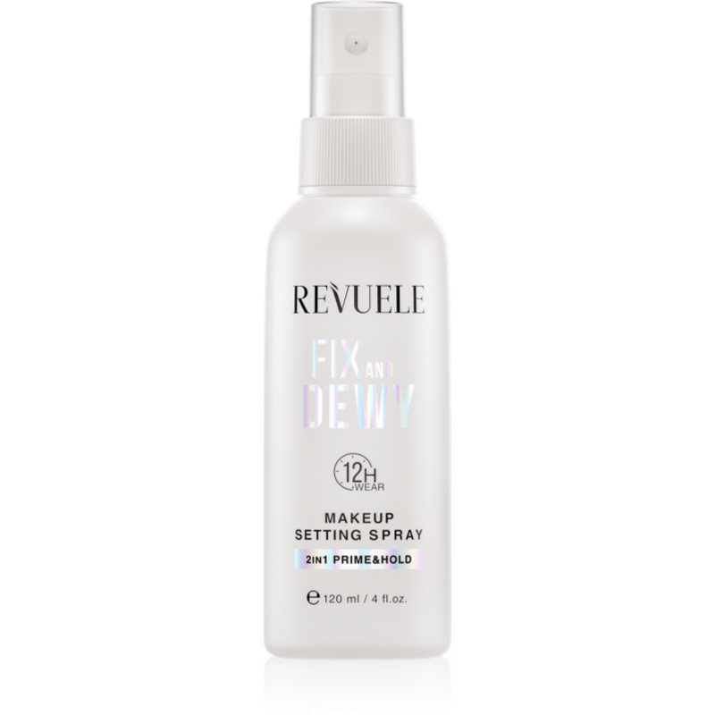 Revuele Makeup Setting Spray Fix And Dewy fixační sprej na make-up pro rozjasnění pleti 120 ml - parfo.cz