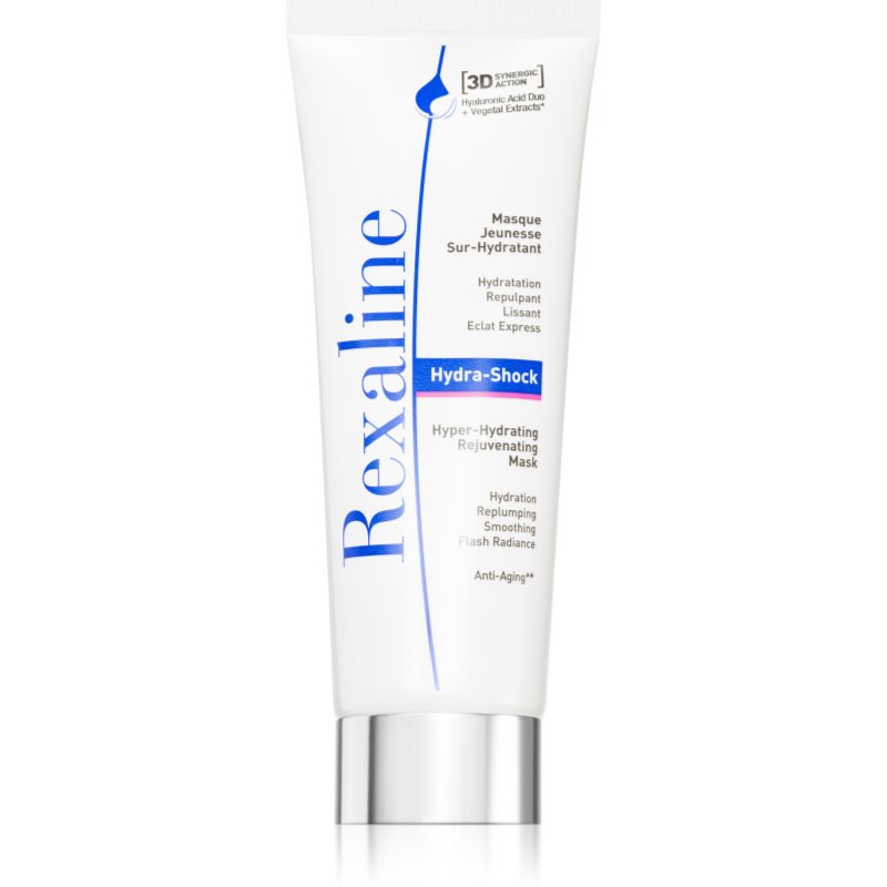 Rexaline 3D Hydra-Shock intenzivní vyplňující a hydratační gelová maska pro normální až suchou pleť 75 ml - parfo.cz