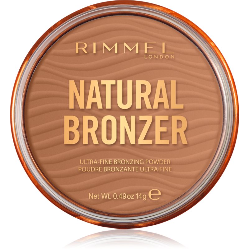 Rimmel Natural Bronzer bronzující pudr odstín 002 Sunbronze 14 g - parfo.cz