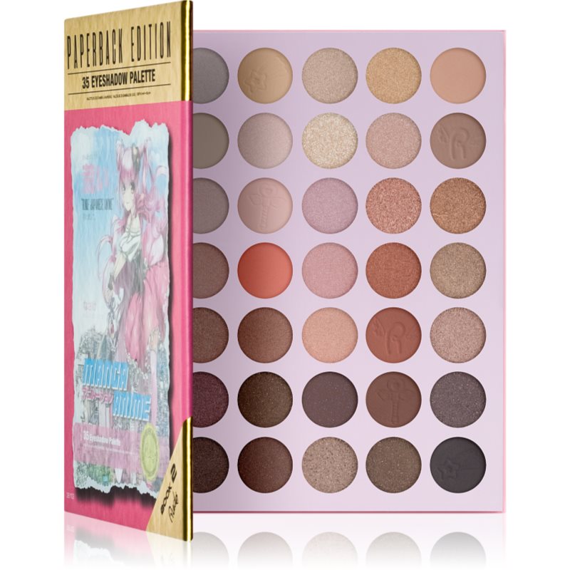 Rude Cosmetics Manga Anime Palette Paperback Edition paletka očních stínů 21 g - parfo.cz