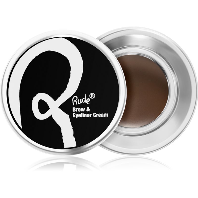 Rude Cosmetics Peep Show Brow & Eyeliner Cream dlouhotrvající gel na obočí odstín One On One 3.6 g - parfo.cz
