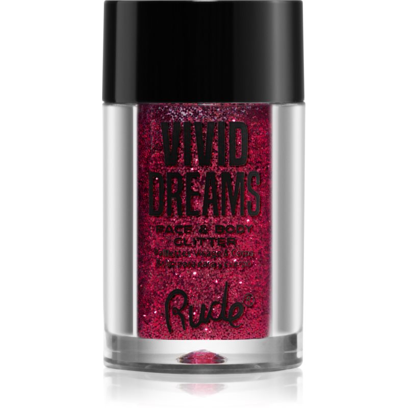 Rude Cosmetics Vivid Dreams třpytky na obličej i tělo odstín Laughing Dandelions 2.7 g - parfo.cz