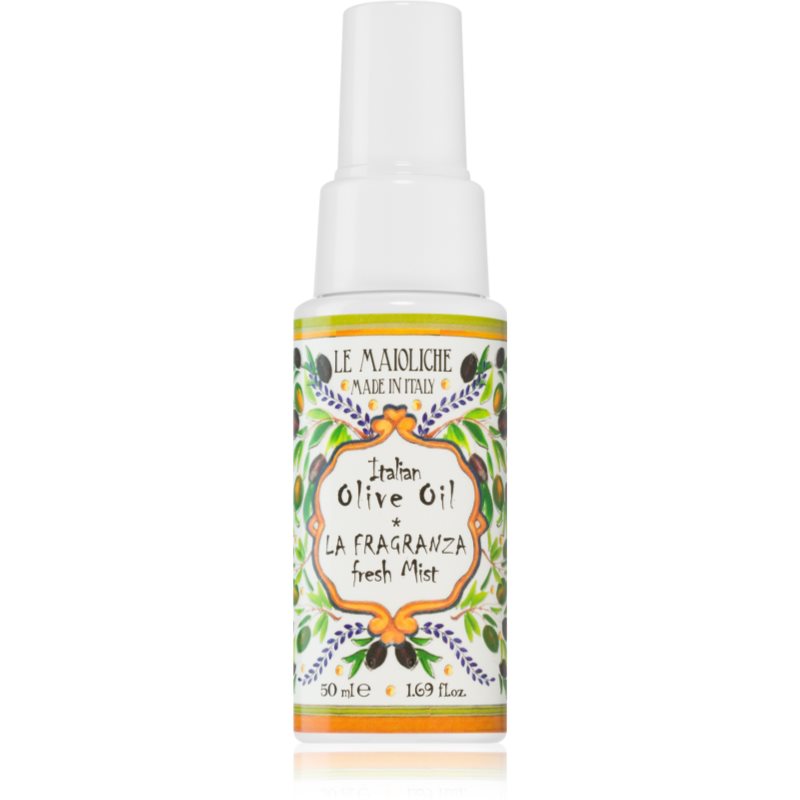 Rudy - Le Maioliche Olive Oil čisticí sprej na ruce 50 ml - parfo.cz