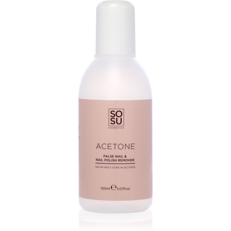 SOSU Cosmetics Gone Girl Acetone odlakovač na nehty 150 ml - parfo.cz