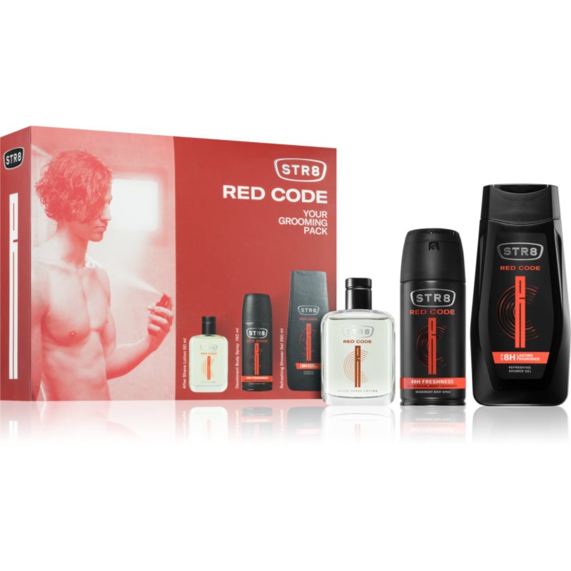 STR8 Red Code dárková sada pro muže 1 ks - parfo.cz