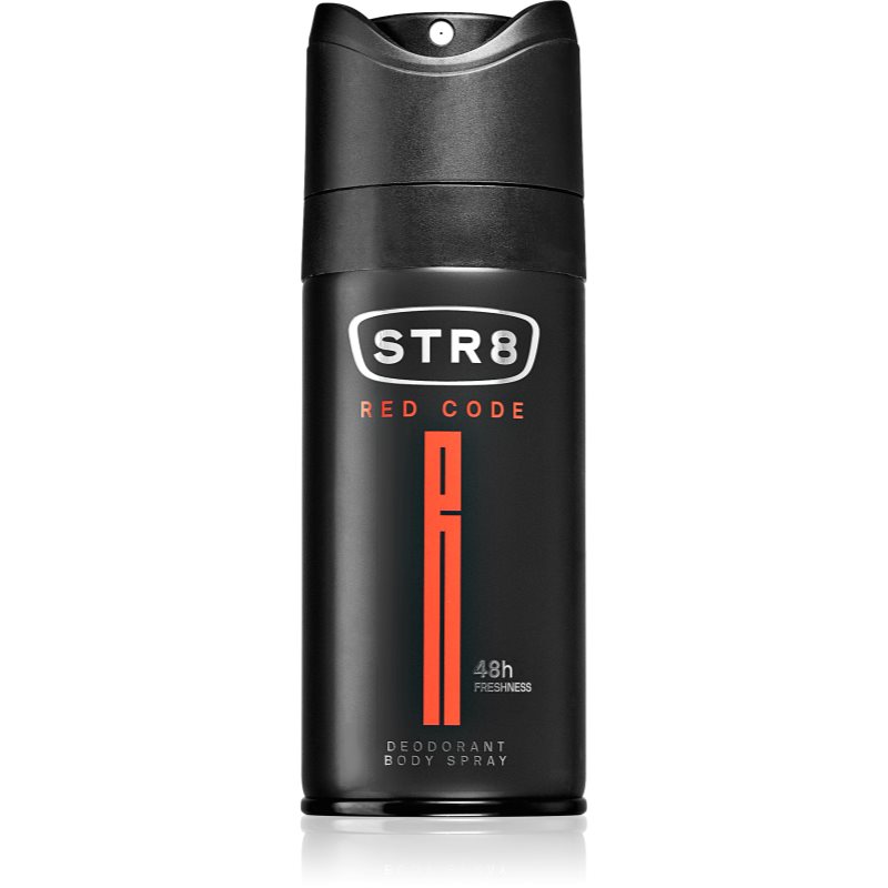 STR8 Red Code deodorant ve spreji doplněk pro muže 150 ml - parfo.cz