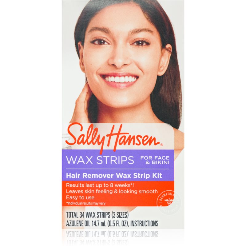 Sally Hansen Hair Remover depilační sada na obličej a citlivá místa 34 ks - parfo.cz