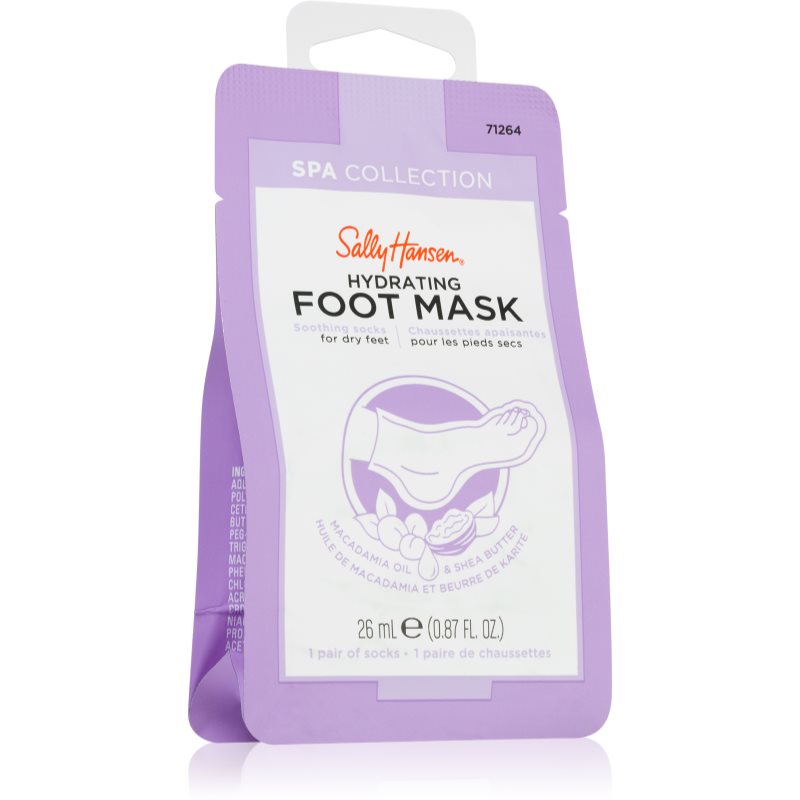 Sally Hansen Spa Collection Hydrate hydratační maska na nohy 26 ml - parfo.cz
