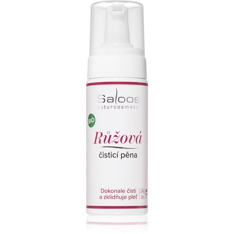 Saloos Bio Čistící Péče Růže čisticí pěna pro problematickou pleť 150 ml - parfo.cz