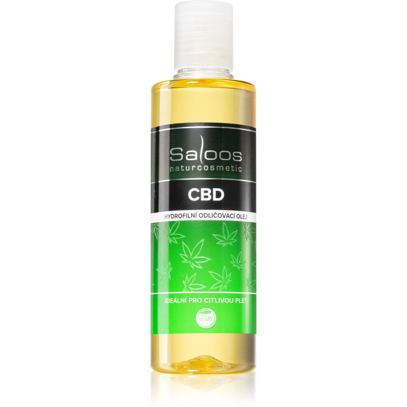 Saloos CBD hydrofilní olej pro šetrné odlíčení pleti 200 ml - parfo.cz