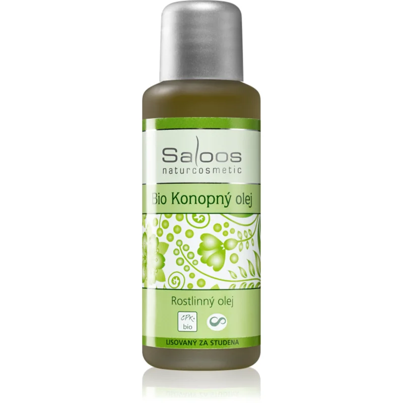 Saloos Oleje Lisované Za Studena Konopný Bio bio konopný olej 50 ml - parfo.cz