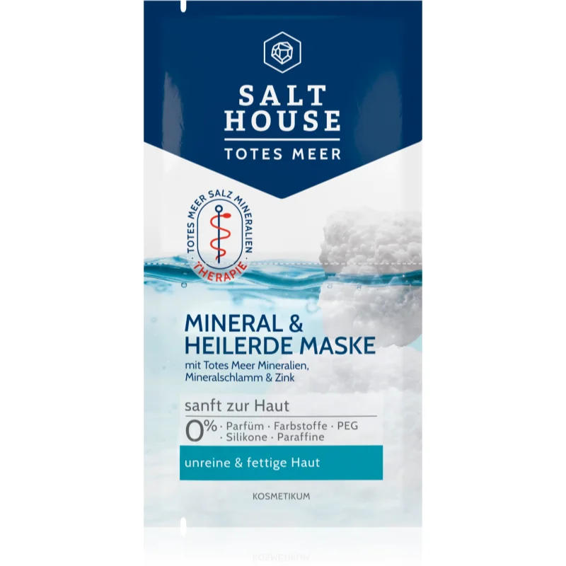 Salt House Dead Sea Mineral Face Mask pleťová maska 2x7 ml - parfo.cz
