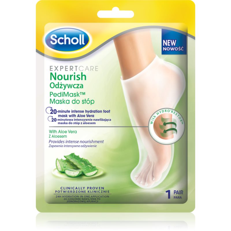 Scholl Expert Care hloubkově vyživující maska na nohy - parfo.cz