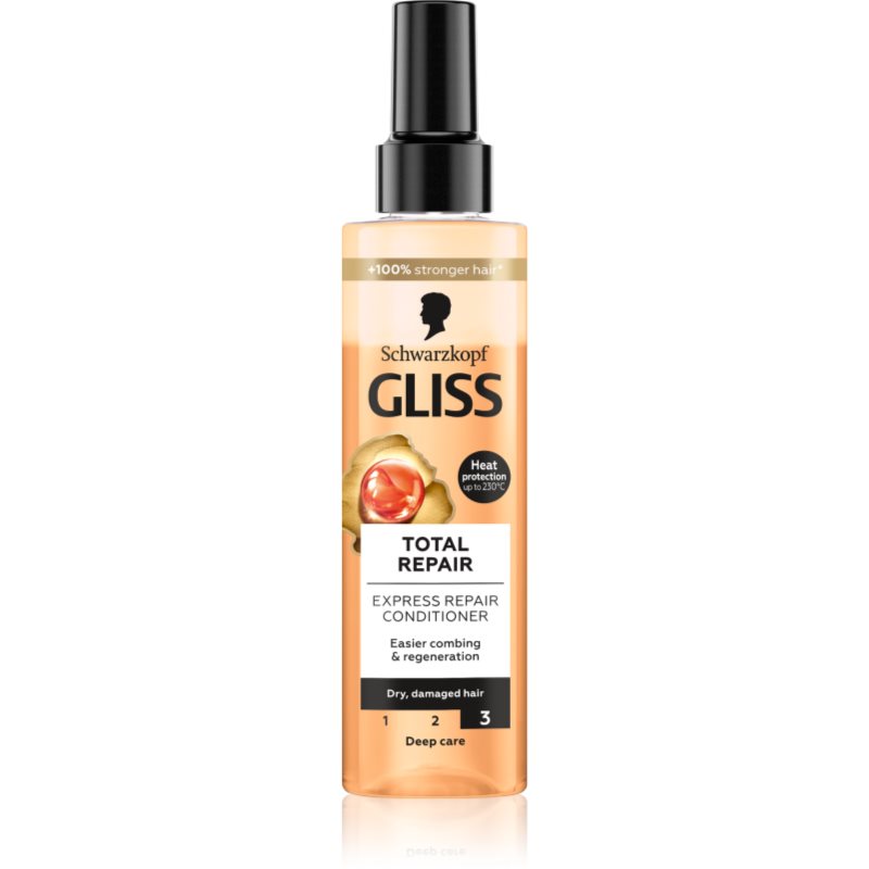 Schwarzkopf Gliss Total Repair regenerační balzám na suché konečky vlasů 200 ml - parfo.cz