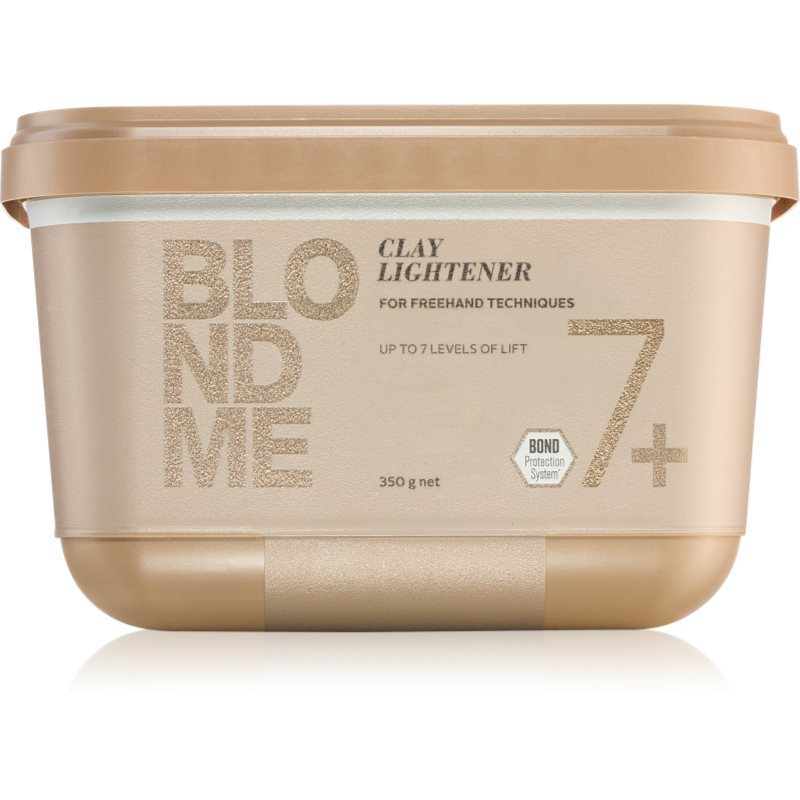 Schwarzkopf Professional Blondme Clay Lightener prémiový zesvětlovač s obsahem jílu 7+ 350 g - parfo.cz