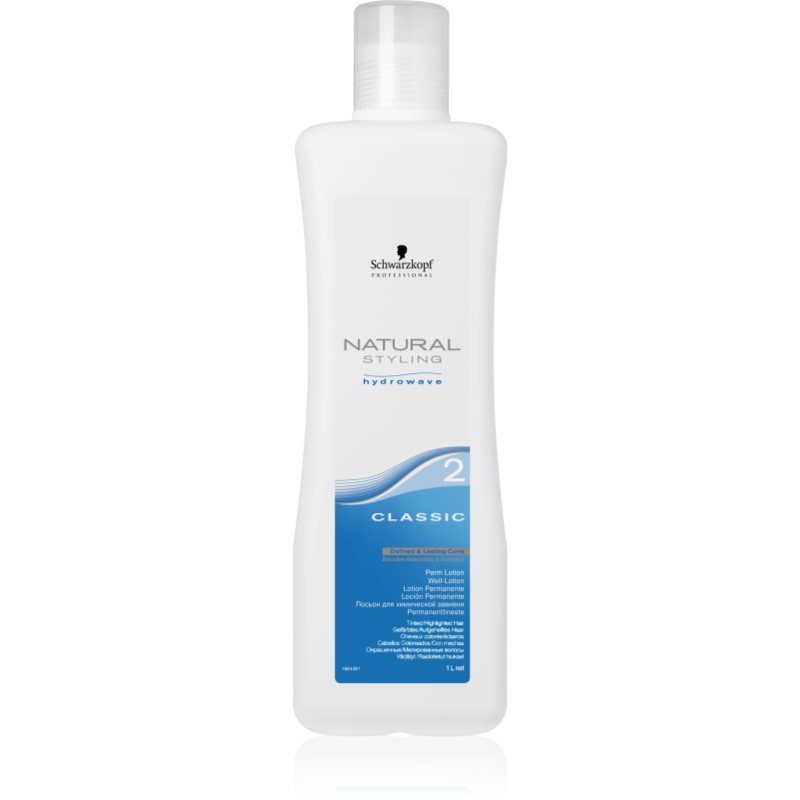 Schwarzkopf Professional Natural Styling Hydrowave trvalá ondulace pro barvené a melírované vlasy 2 Classic 1000 ml - parfo.cz