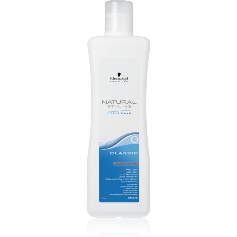 Schwarzkopf Professional Natural Styling Hydrowave trvalá ondulace pro normální vlasy 0 Classic 1000 ml - parfo.cz