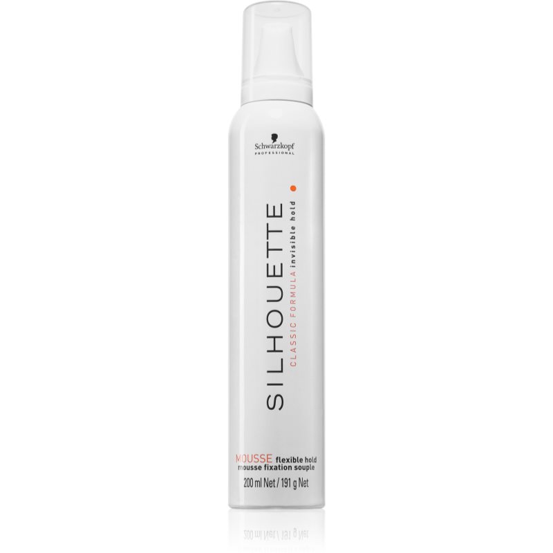 Schwarzkopf Professional Silhouette Mousse pěna na vlasy pro přirozenou fixaci 200 ml - parfo.cz