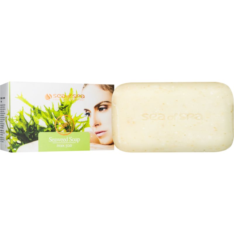 Sea of Spa Dead Sea Treatment tuhé mýdlo s mořskými řasami 125 g - parfo.cz