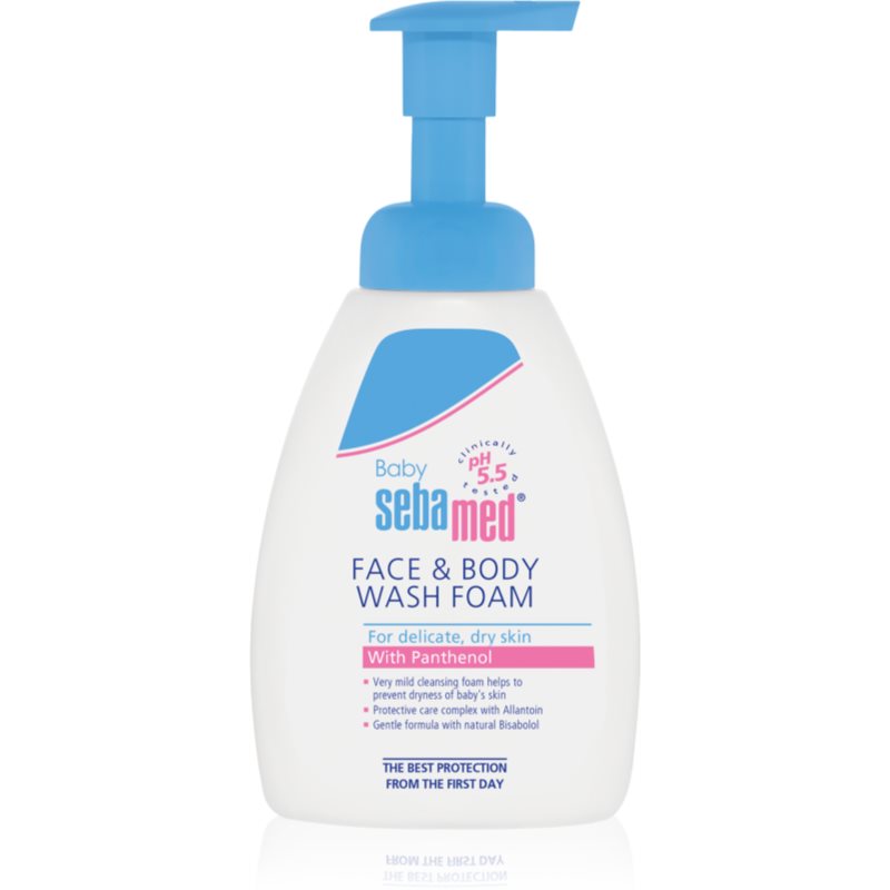 Sebamed Baby Wash velmi jemná mycí emulze na tělo a vlasy 400 ml - parfo.cz