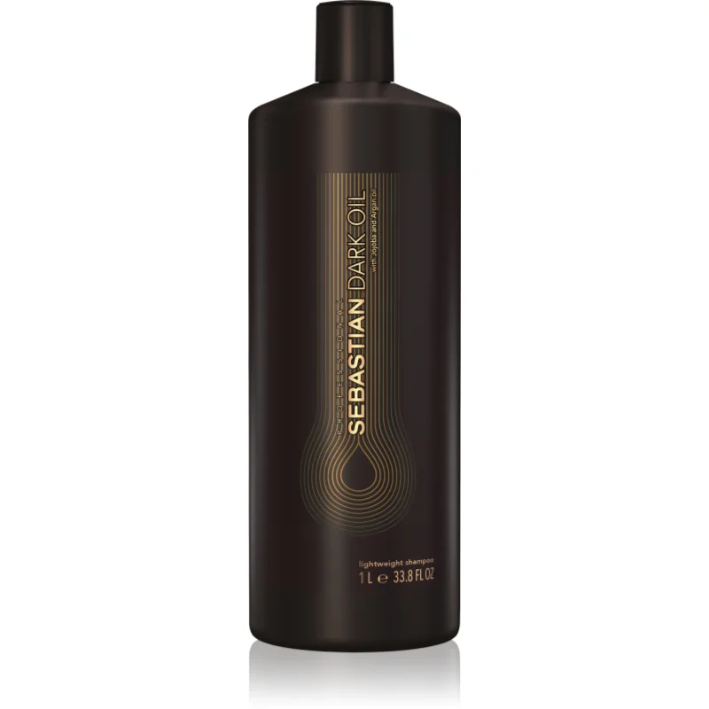 Sebastian Professional Dark Oil hydratační šampon pro lesk a hebkost vlasů 1000 ml - parfo.cz