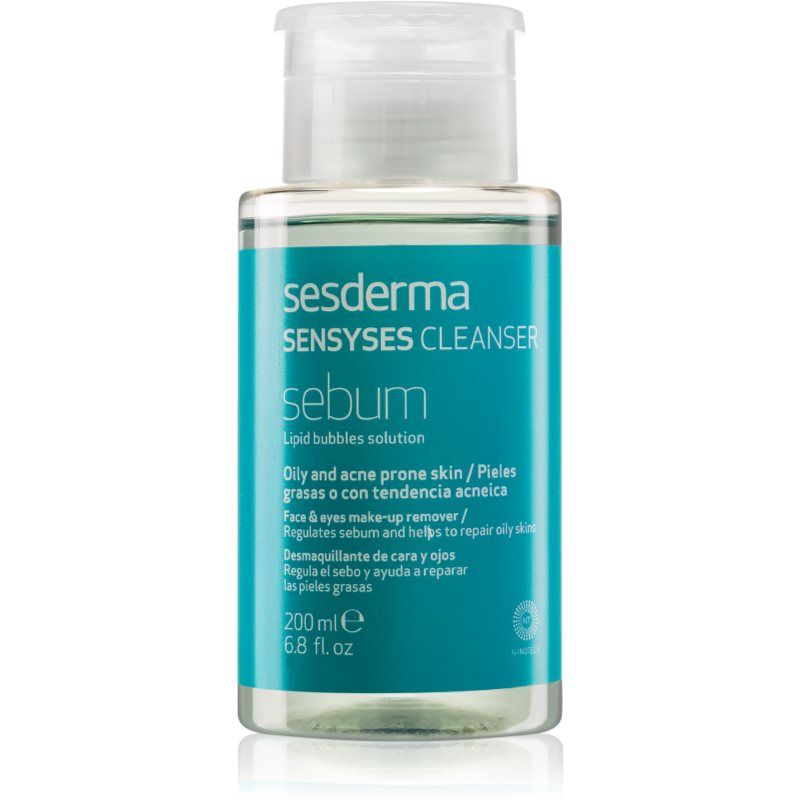 Sesderma Sensyses Cleanser Sebum odličovač make-upu pro mastnou pleť 200 ml - parfo.cz