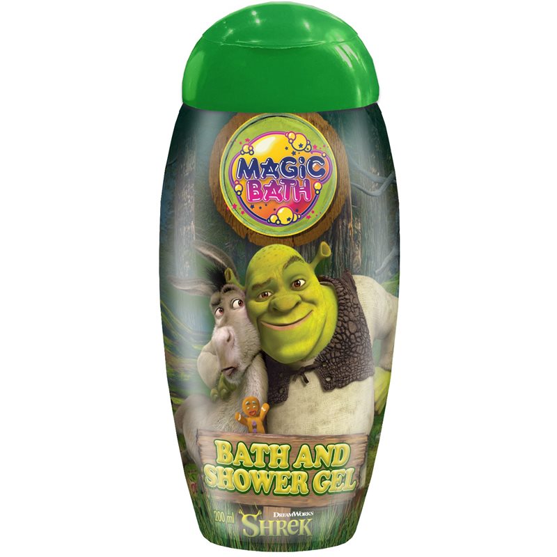 Shrek Magic Bath Bath & Shower Gel sprchový gel pro děti 200 ml - parfo.cz