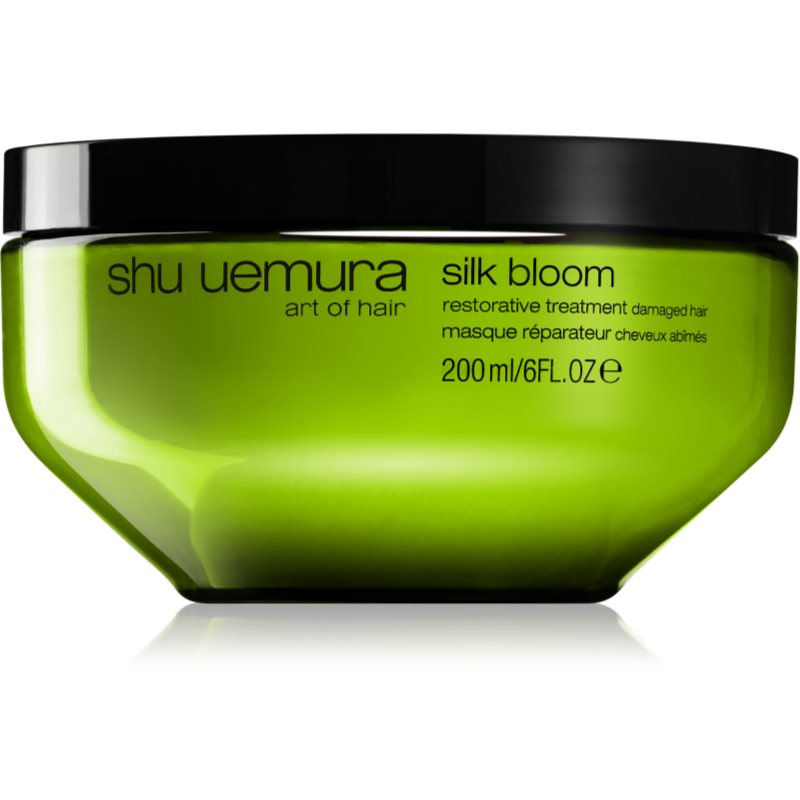 Shu Uemura Silk Bloom regenerační a obnovující maska pro poškozené vlasy 200 ml - parfo.cz