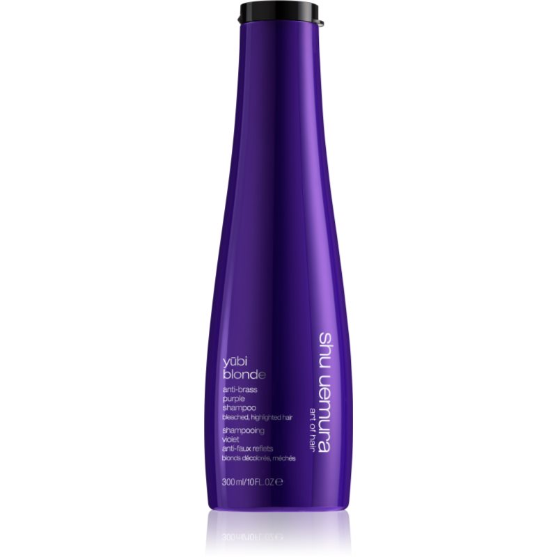 Shu Uemura Yūbi Blonde fialový šampon neutralizující žluté tóny 300 ml - parfo.cz