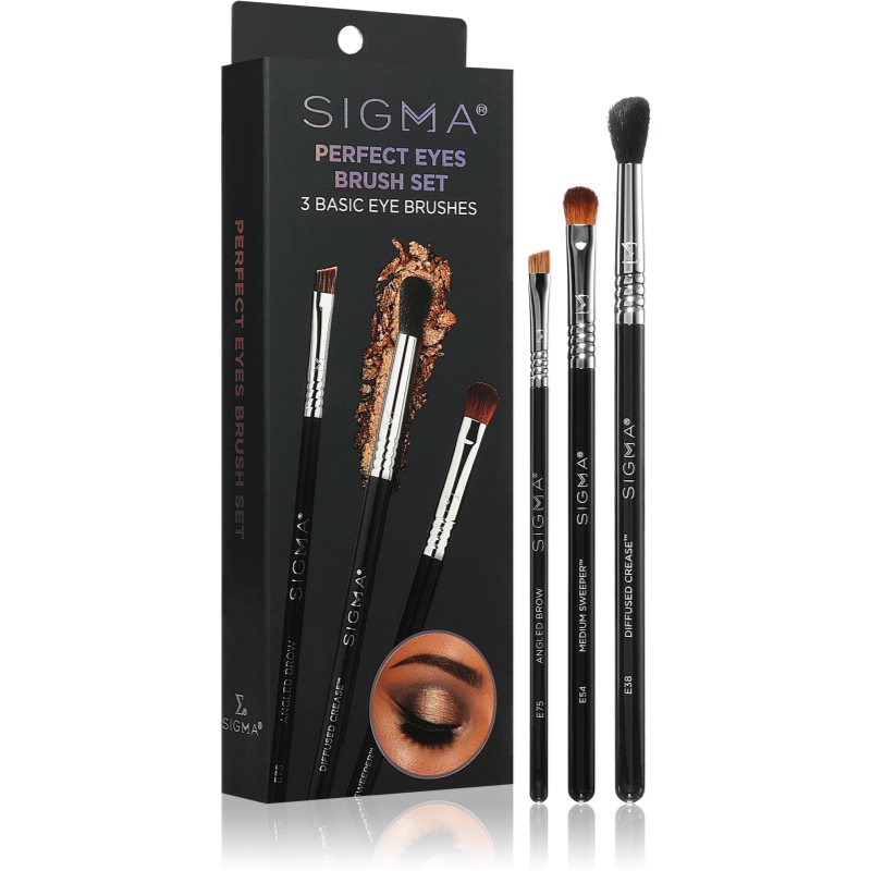 Sigma Beauty Brush Set Perfect Eyes sada štětců na oči a obočí - parfo.cz