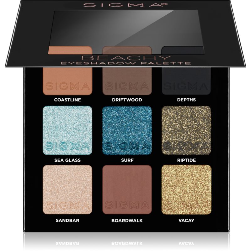 Sigma Beauty Party on The Go paleta očních stínů odstín Beachy 9 g - parfo.cz