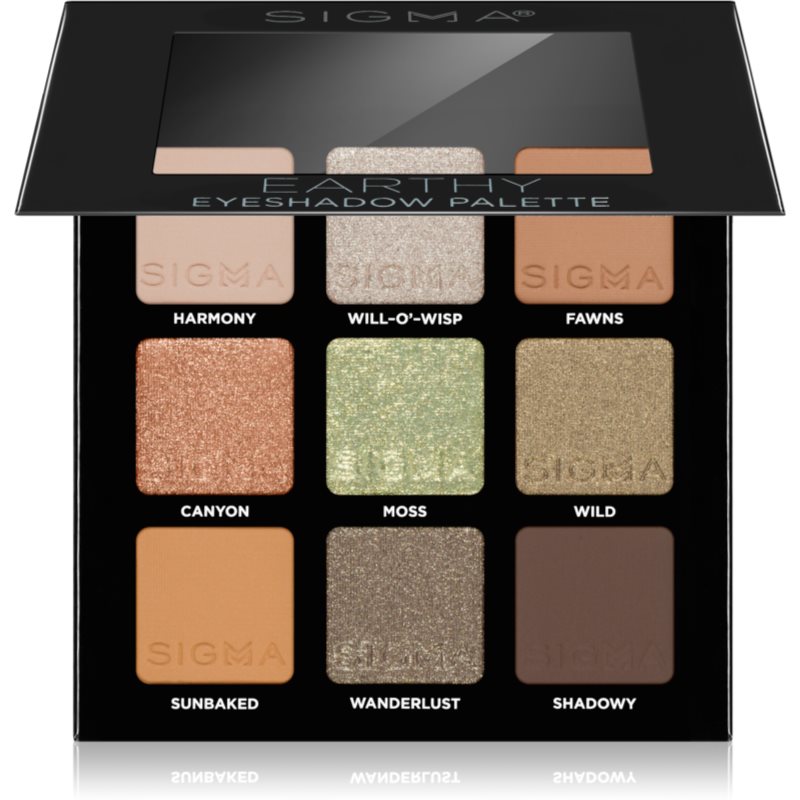 Sigma Beauty Party on The Go paleta očních stínů odstín Earthy 9 g - parfo.cz