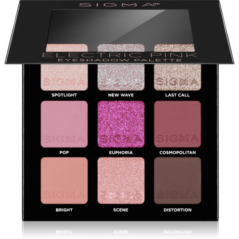 Sigma Beauty Party on The Go paleta očních stínů odstín Electric Pink 9 g - parfo.cz