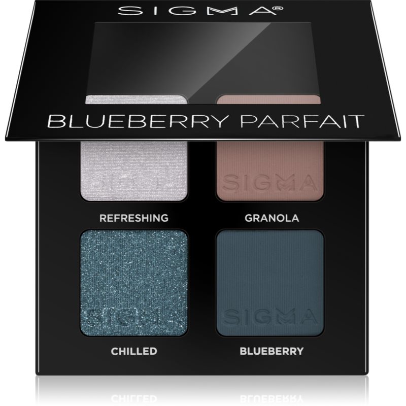 Sigma Beauty Quad paletka očních stínů odstín Blueberry Parfait 4 g - parfo.cz