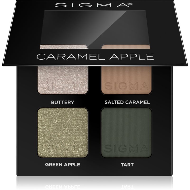 Sigma Beauty Quad paletka očních stínů odstín Caramel Apple 4 g - parfo.cz