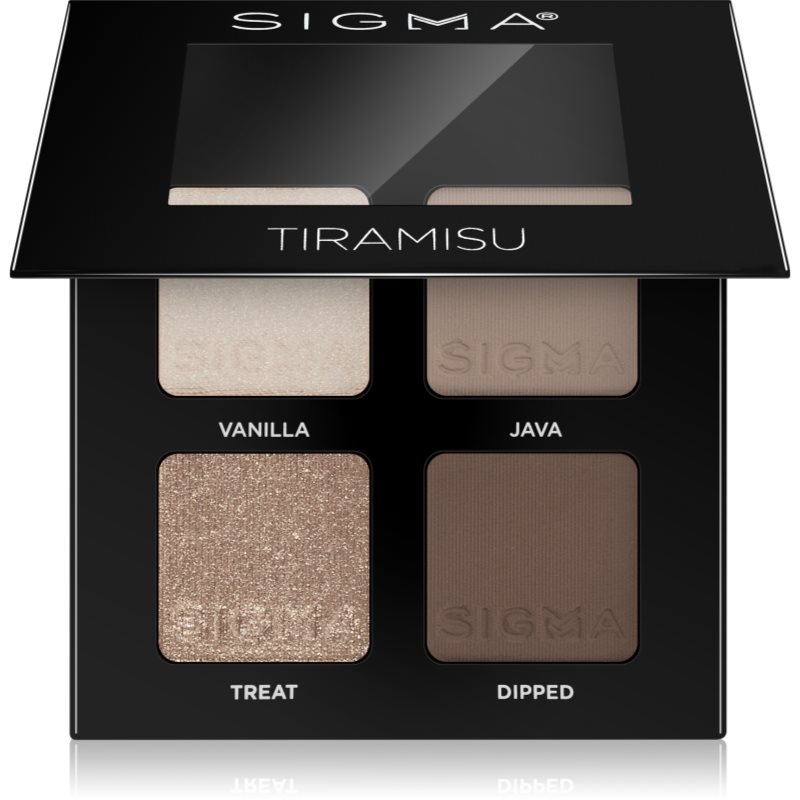 Sigma Beauty Quad paletka očních stínů odstín Tiramisu 4 g - parfo.cz