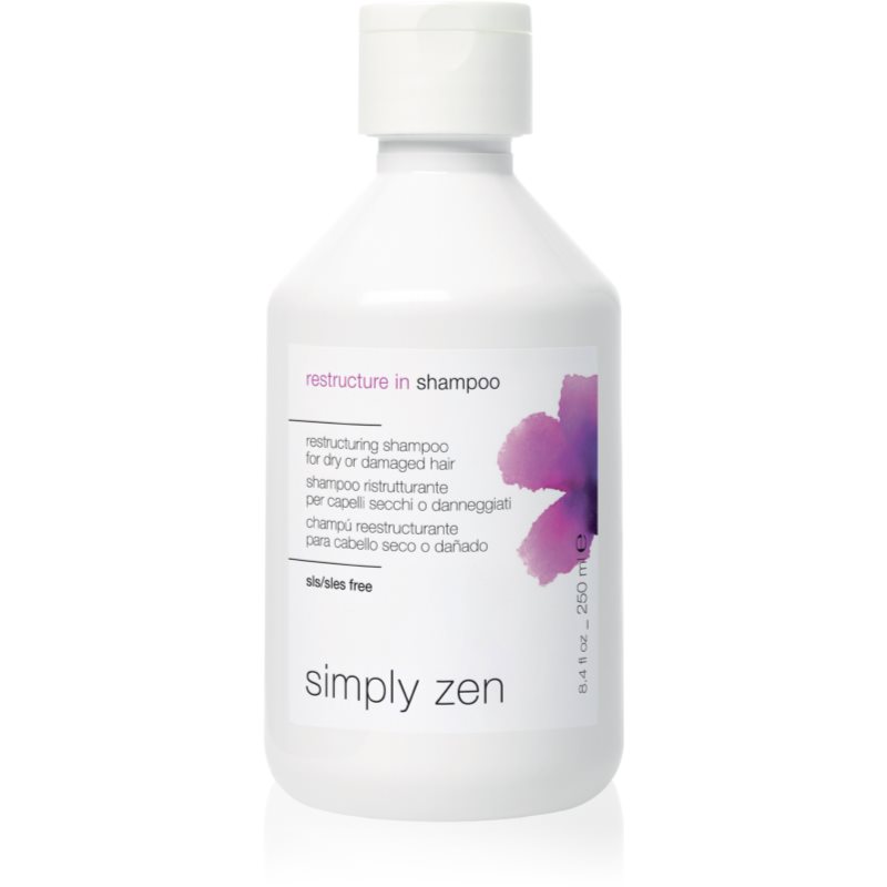 Simply Zen Restructure In šampon pro suché a poškozené vlasy 250 ml - parfo.cz