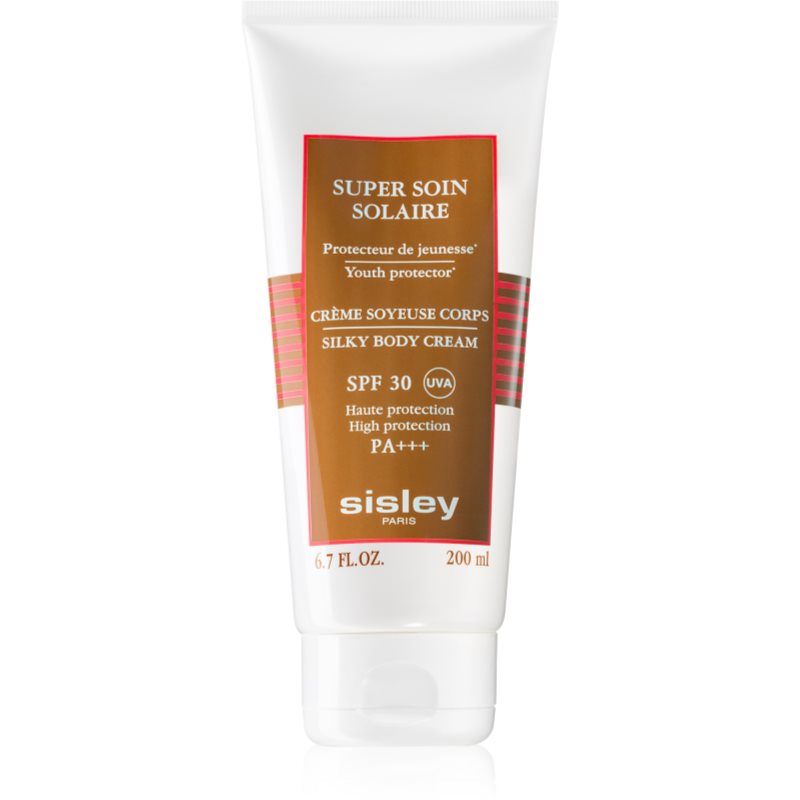 Sisley Super Soin Solaire Sun Visage voděodolný opalovací krém na obličej SPF 30 200 ml - parfo.cz