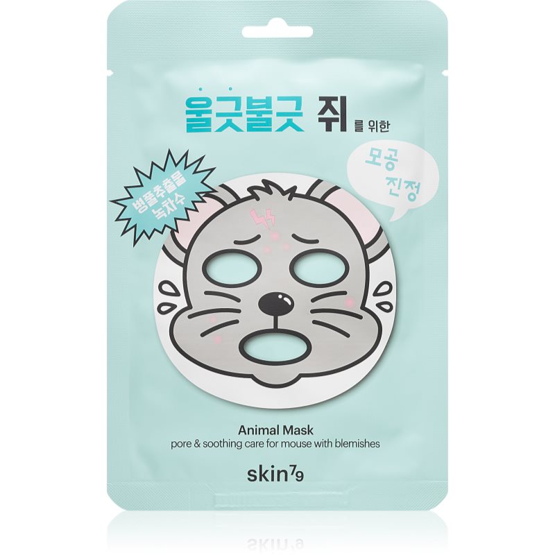 Skin79 Animal For Mouse With Blemishes plátýnková maska pro problematickou pleť