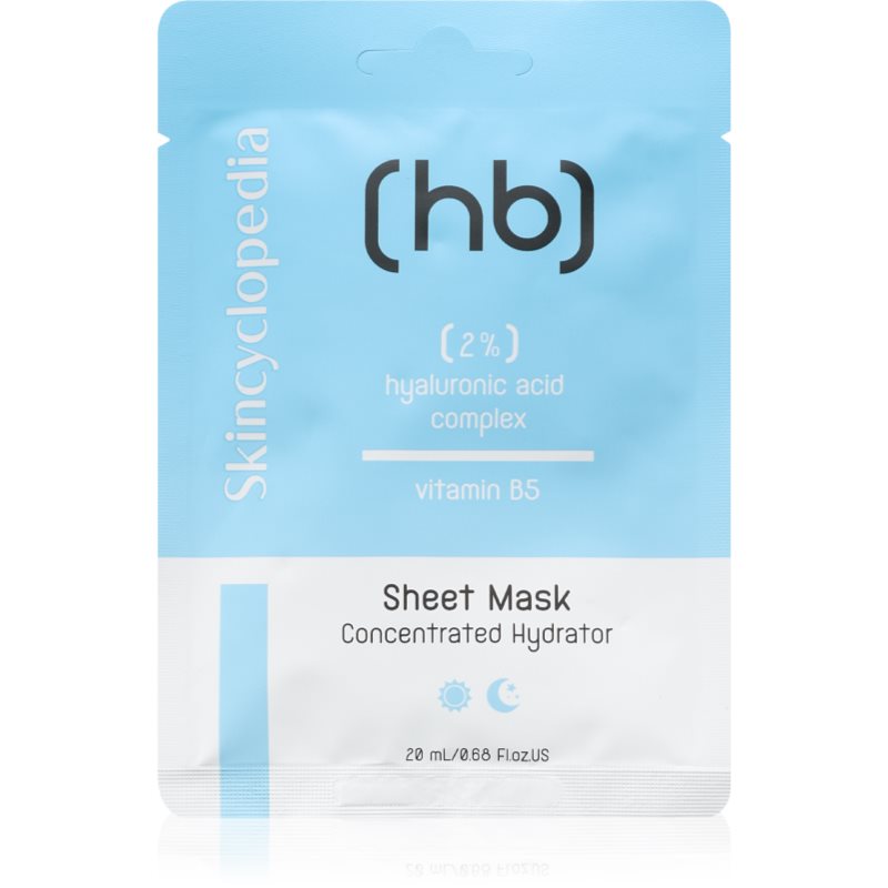 Skincyclopedia 2% Hyaluronic Acid Complex + Vitamin B5 plátýnková maska 20 ml - parfo.cz