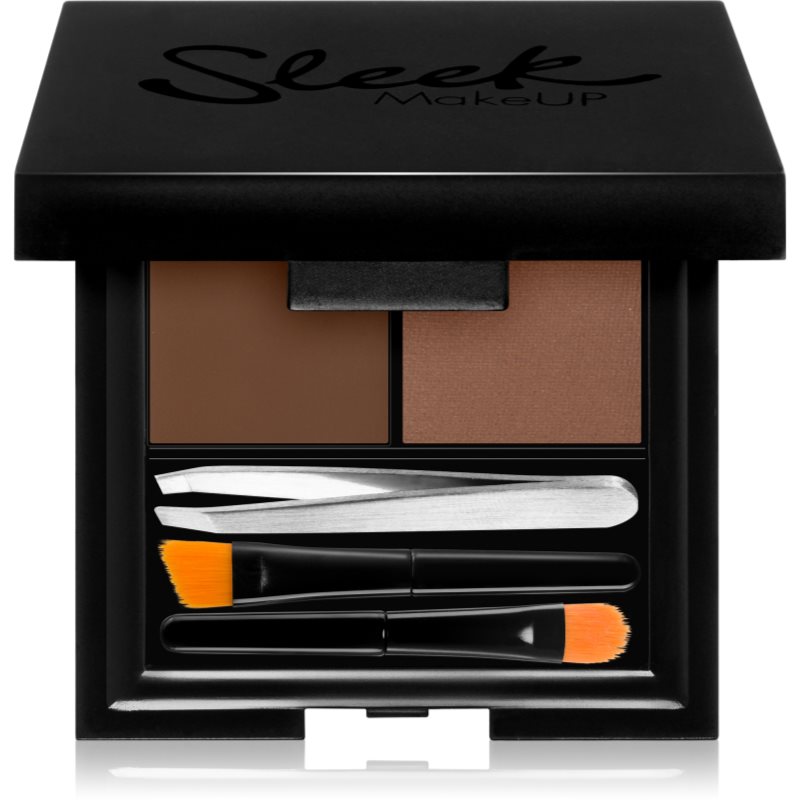 Sleek Brow Kit set pro úpravu obočí Medium 3.8 g - parfo.cz