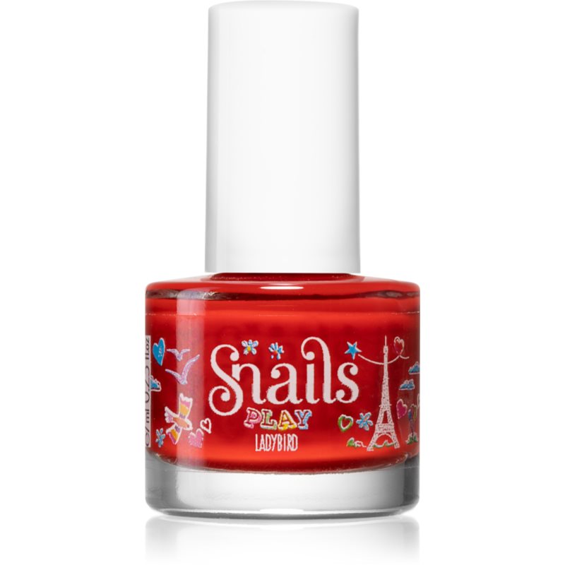 Snails Mini Play lak na nehty pro děti odstín Ladybird 7 ml - parfo.cz